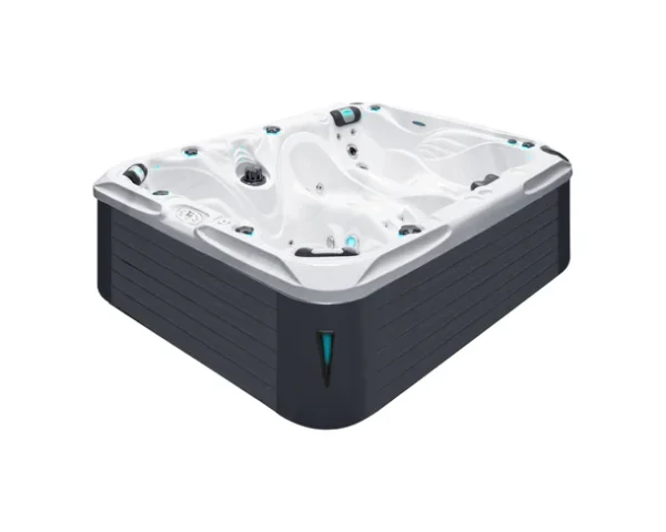 Jacuzzi za 6 osoba - pogled iz visokog profila