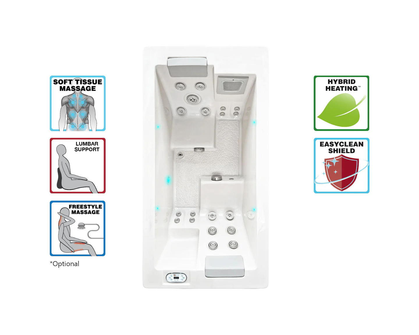 Jacuzzi za dvoje "Serene 2" - Slika 9