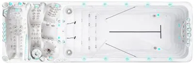 Swim Spa jacuzzi: Energy